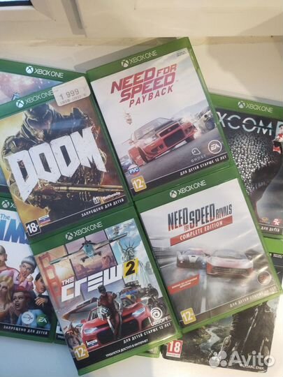 Игры для икс бокс Ван s/x 17 дисков