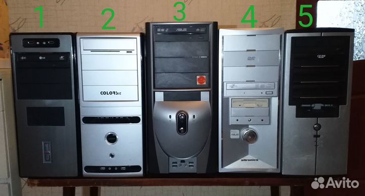 Компьютер офисный 4 шт