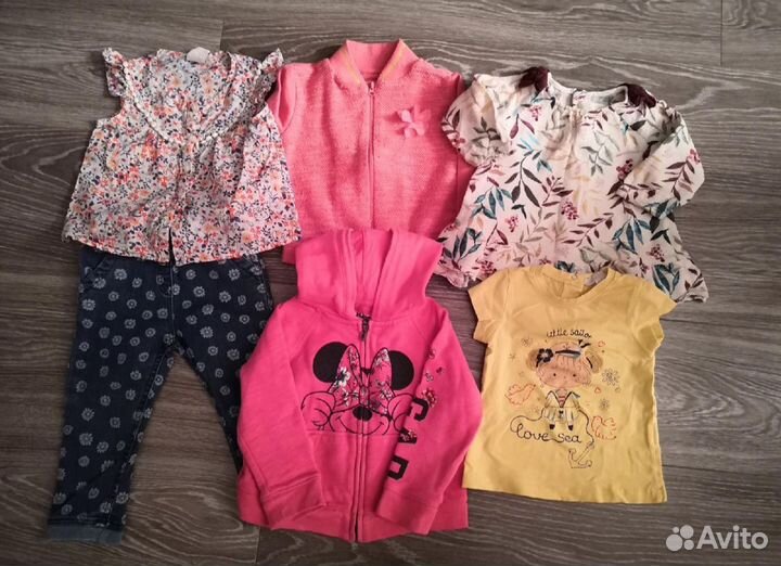 Пакет 12 вещей на девочку 1,5-2 года