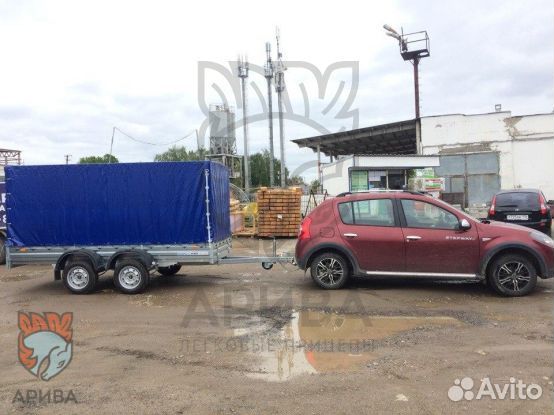 Прицеп 31.022 с тентом 150 см. Доставка по России