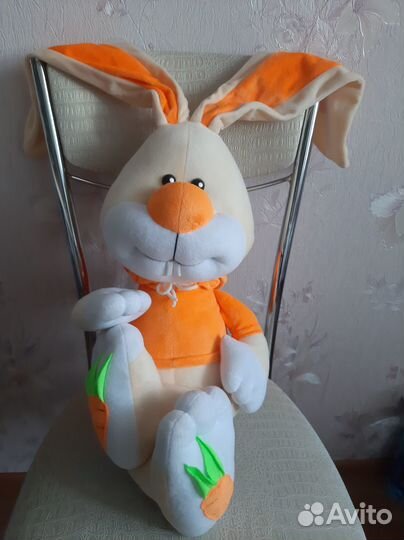 Мягкая игрушка заяц