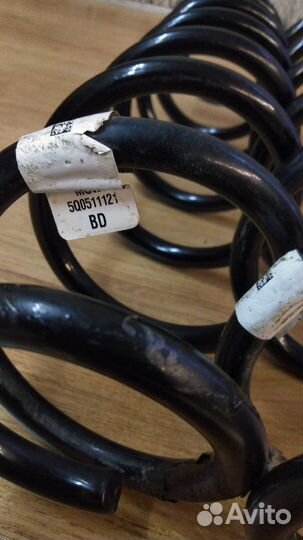 Пружины задние на Шкода Октавия А7