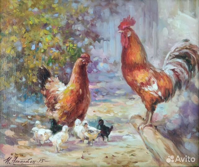 Картина маслом на холсте