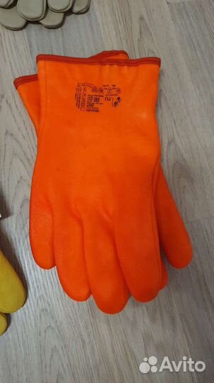 Перчатки защитные кожаные