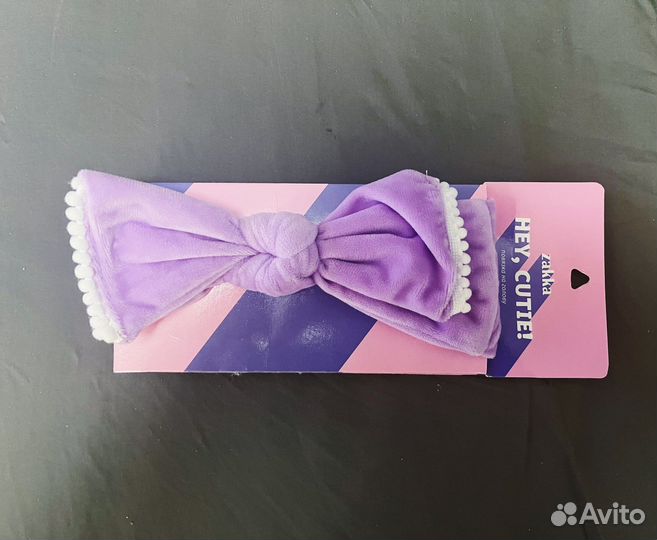 Повязка на голову с бантом
