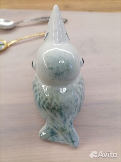 Статуэтка Галчонок Артель Фарфоровая игрушка 50г.г