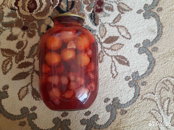 Компот домашний из вишни