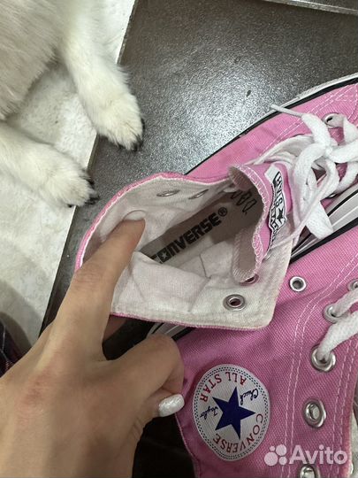 Кеды converse высокие женские 37