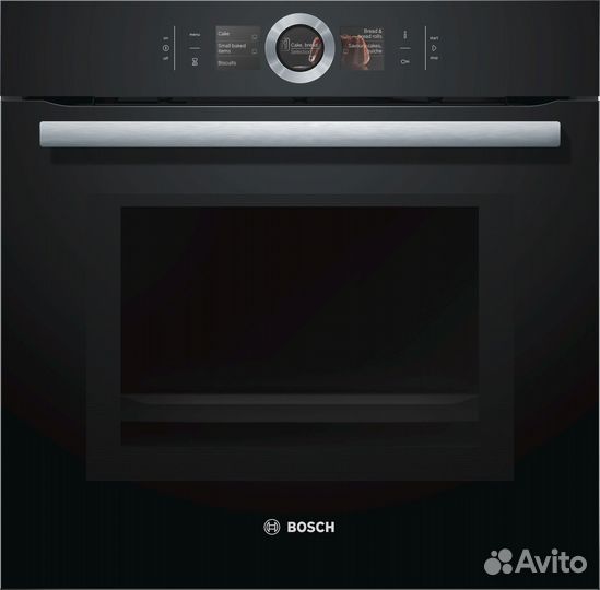 Духовой шкаф с свч Bosch Series 8 HMG6764B1