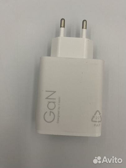 Зарядное устройство Xiaomi 67W, 2 выхода