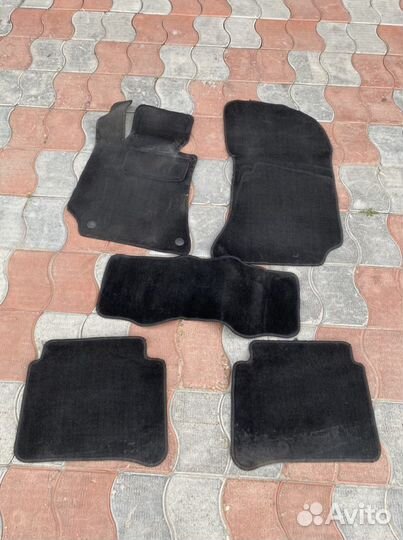 Комплект оригинальных ковров w212 Mercedes