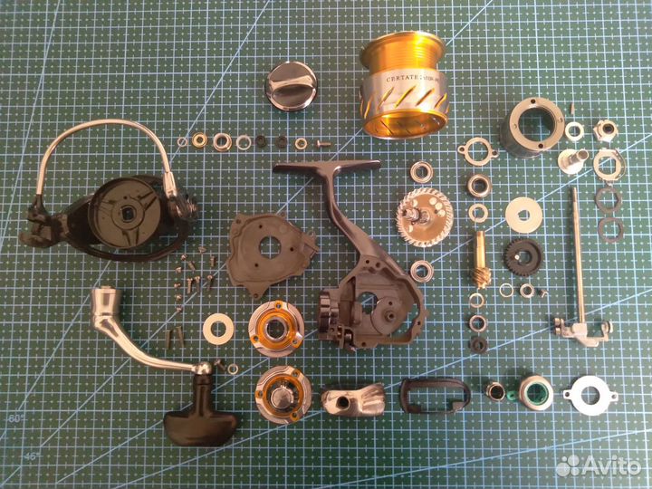 Техническое обслуживание рыболовных катушек