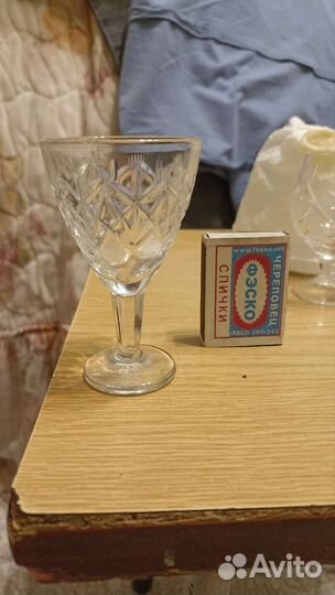 Хрустальные рюмки,фужеры