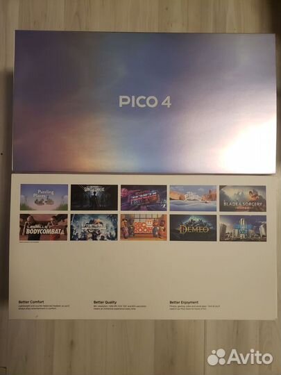 Pico 4 256Gb. Европа. Новый