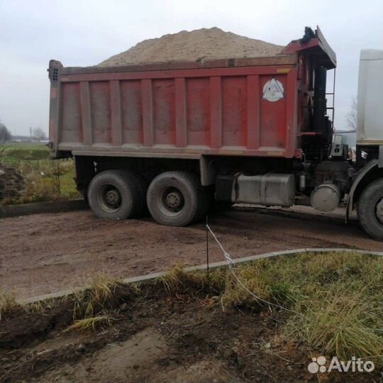 Песок карьерный