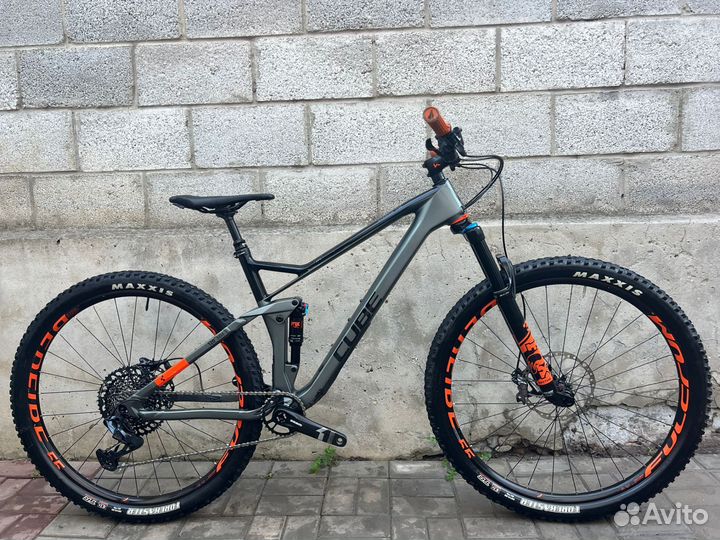 Карбоновый подвес Cube Stereo 120 HPC TM 29 (р.L)