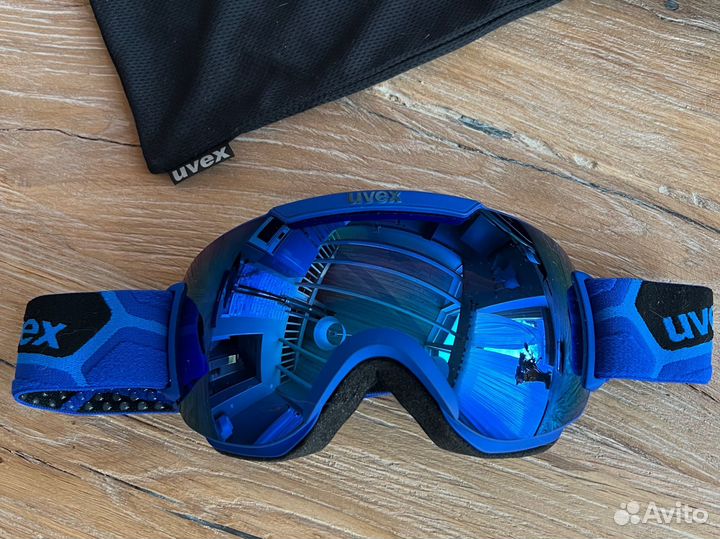 Горнолыжные очки маска uvex