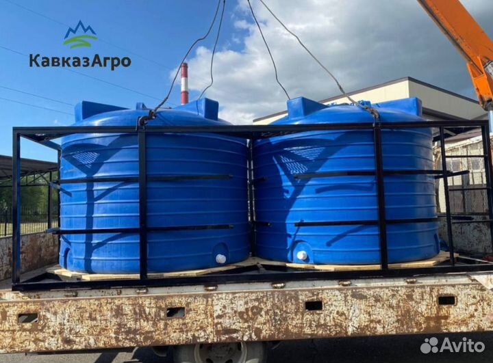 Емкость, бак, вода, 7500л кас от производителя