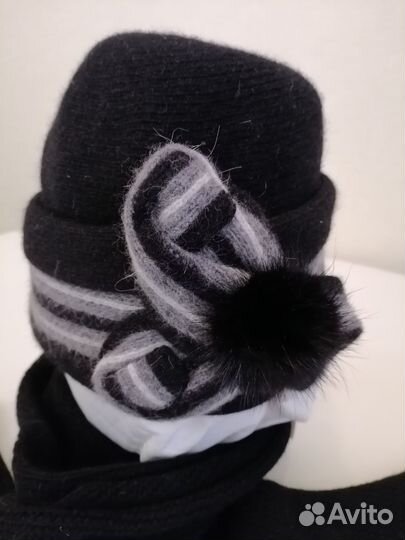 Шапка с Шарфом fabretti