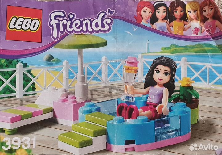 Lego Friends Веселый бассейн Эммы