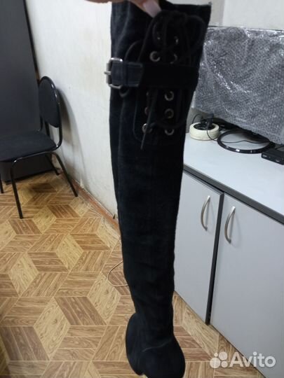 Сапоги ботфорты