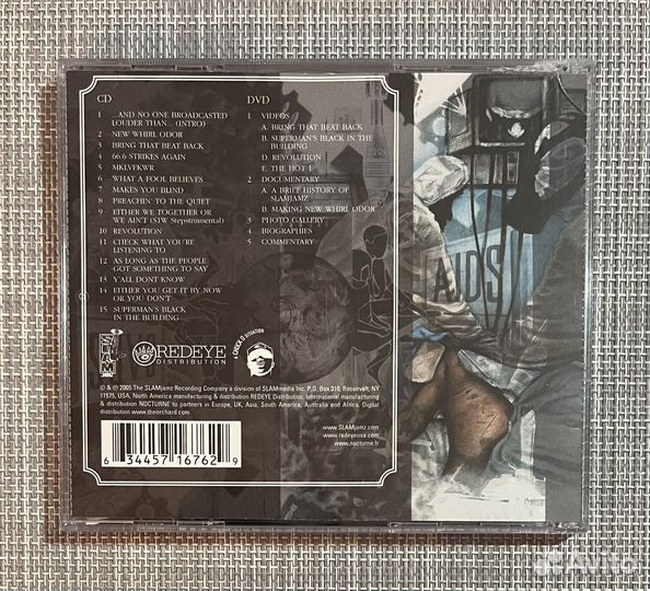 Public Enemy - New Whirl Odor CD+DVD USA