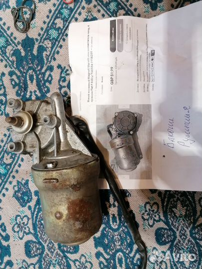 Моторедуктор стеклоочистителя