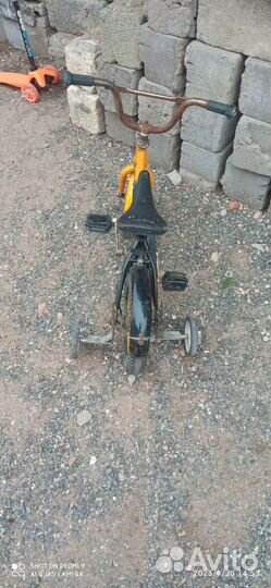 Велосипед и самокат