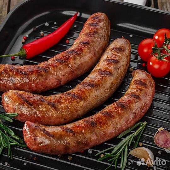 Колбаски для гриля, купаты для жарки