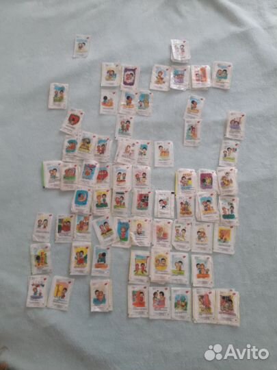 Вкладыши от жвачек love is