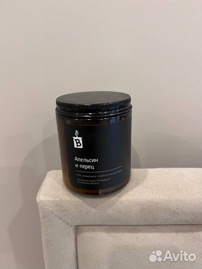 Свеча Banka Home / апельсин и перец / 240 мл