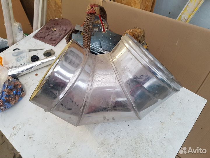 Сэндвич уголок для дымохода