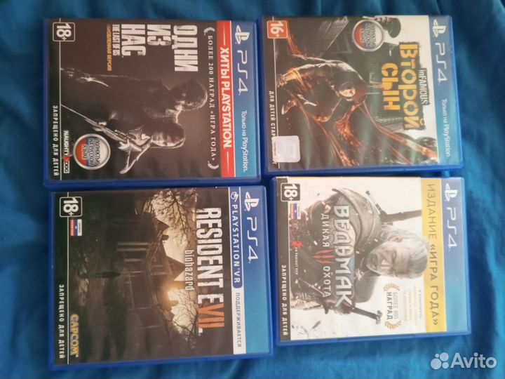 Продам игры на ps4