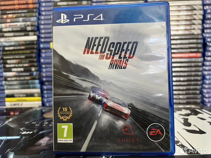 Диск Need For Speed Rivals PS4 / английский язык
