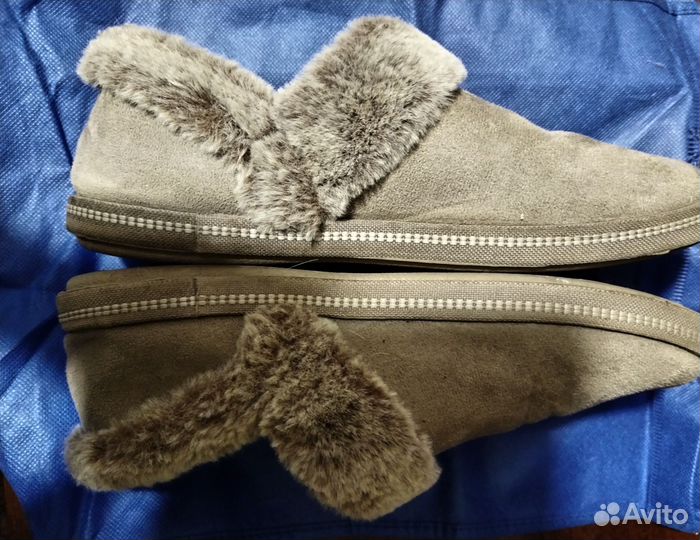 Мокасины женские 39 размер. Балетки зимние