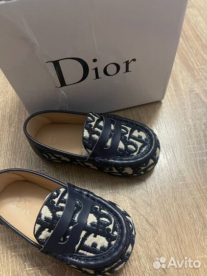 Детские мокасины Dior