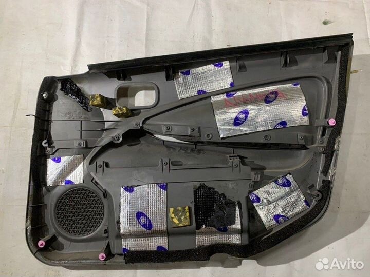 Обшивка двери передняя левая Nissan Almera Classic