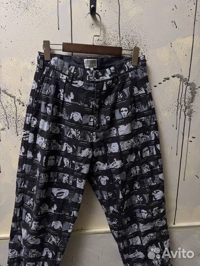 Штаны Cav Empt Logo Over Black Оригинал