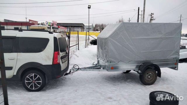 Грузоперевозки Ларгус с прицепом 2.5м