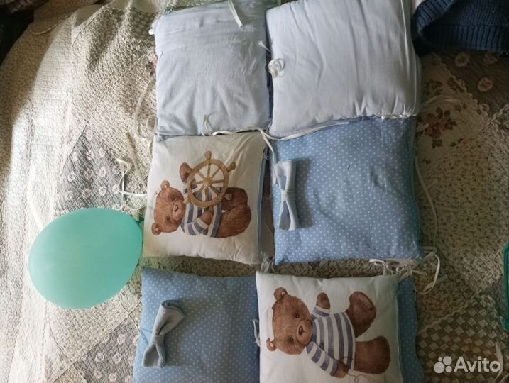 Бортики в детскую кроватку