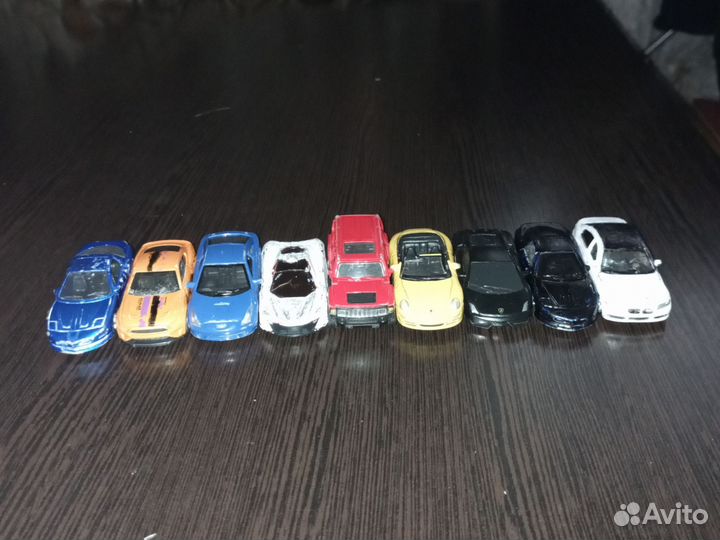 Машинки металлические модельки
