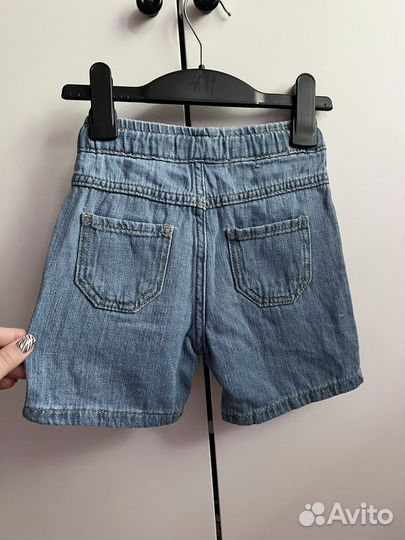 Джинсовые шорты для мальчика 98, 104, 110