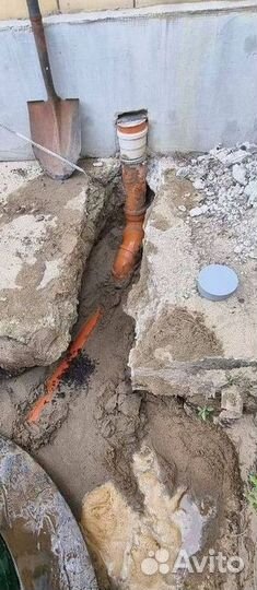 Установка канализации септик под ключ