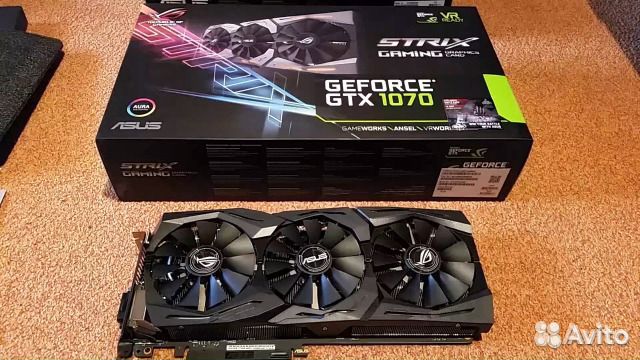 Asus GeForce GTX 1070 ROG strix-GTX1070-8G-gaming