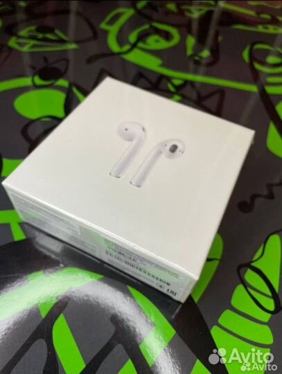 Airpods 2 SKR Чип обновлен 2023г tomos G0 гарантия