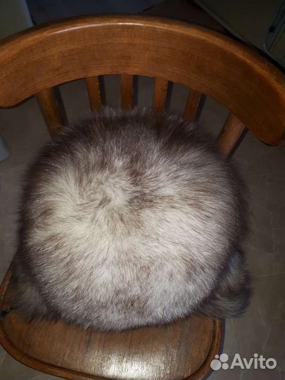 Мужская шапка песцовая