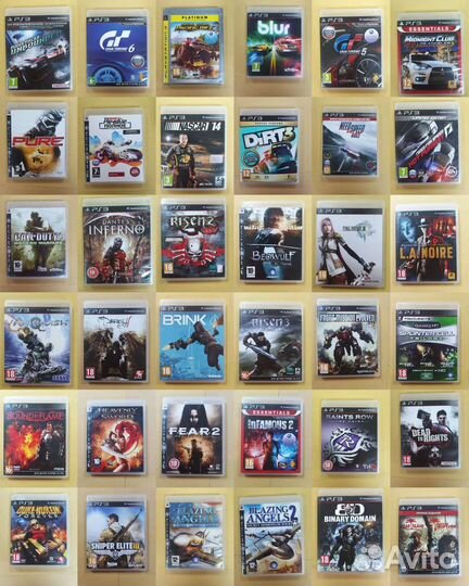 Sony PS3 игры playstation лицензия