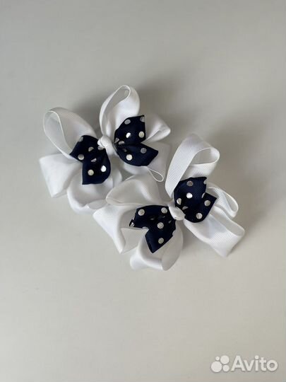 Бантики для волос 2 шт