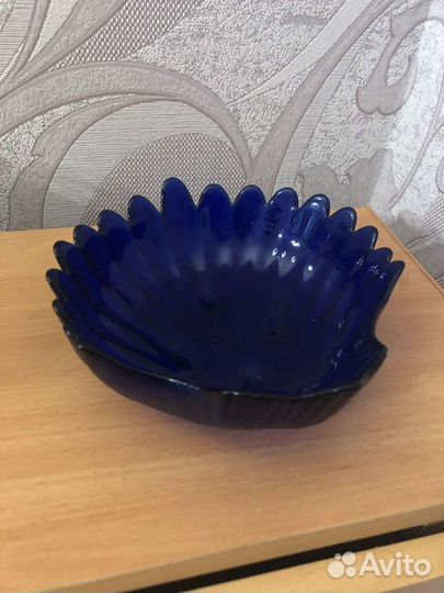 Вазы для фруктов набор из 2 шт гусь-хрусталь