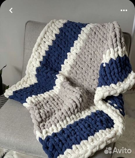 Плюшевый плед